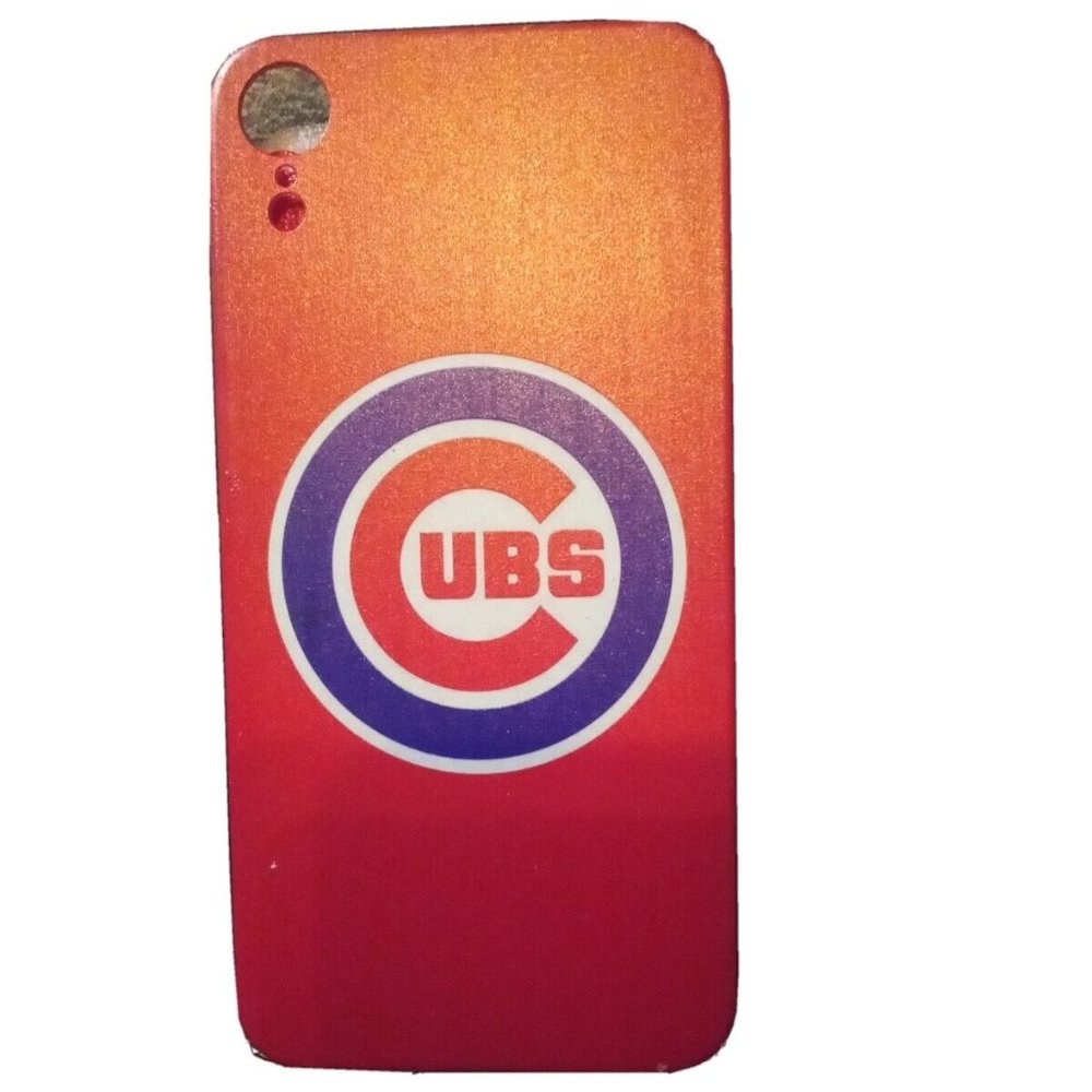 Chicago Cubs Baseball Iphone XR Cover Case Red/ Blue Logo Design